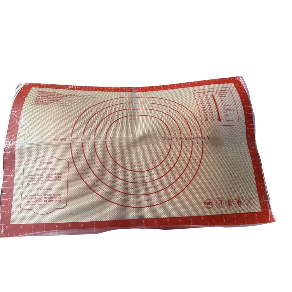 Silicone Baking‎ Mat with Measurements Dough Pastry Rolling Non Stick